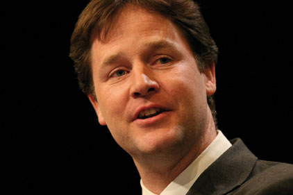 Unpopular: Nick Clegg