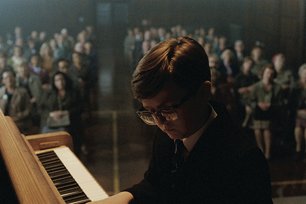 Elton John performs at a school recital in this year's John Lewis Christmas campaign
