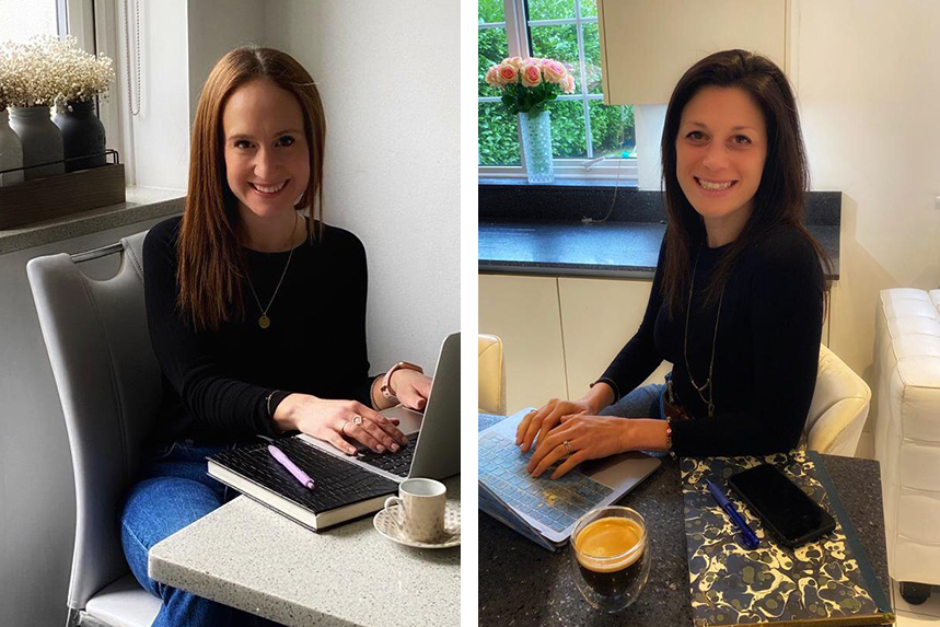 (L-R) Espresso founders Lisa Fox and Stacey Jaffe