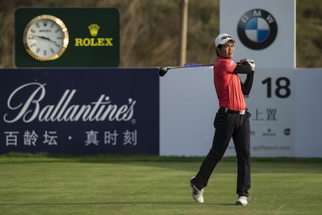 Chinese golfer Liang Wen-Chong at the BMW Masters