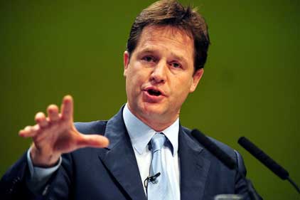 Nick Clegg: 'Too often it's who you know that counts'