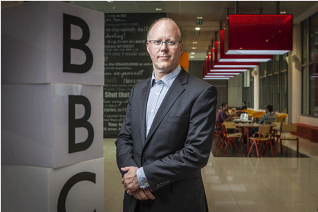 Resigned: George Entwistle has quit as the BBC’s director-general (Credit: The BBC/Guy Levy)