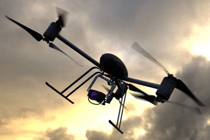 Aerial photography: Draganflyer X6 helicopter