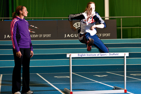 Inspirational: Jessica Ennis is an ambassador for the academy