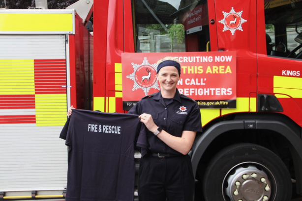 Hertfordshire Fire & Rescue: A new recruit