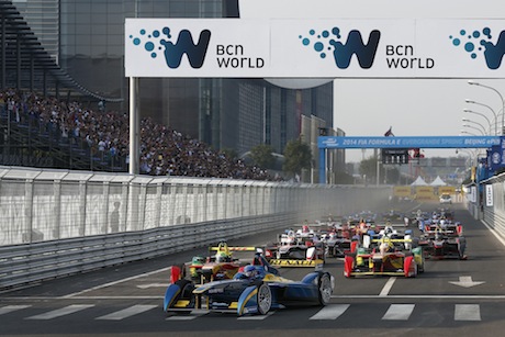 Formula E: season opened last month with debut race in Beijing