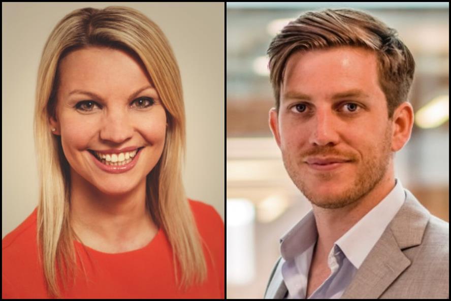 From left: Sophie Asker & Dan Blomfield
