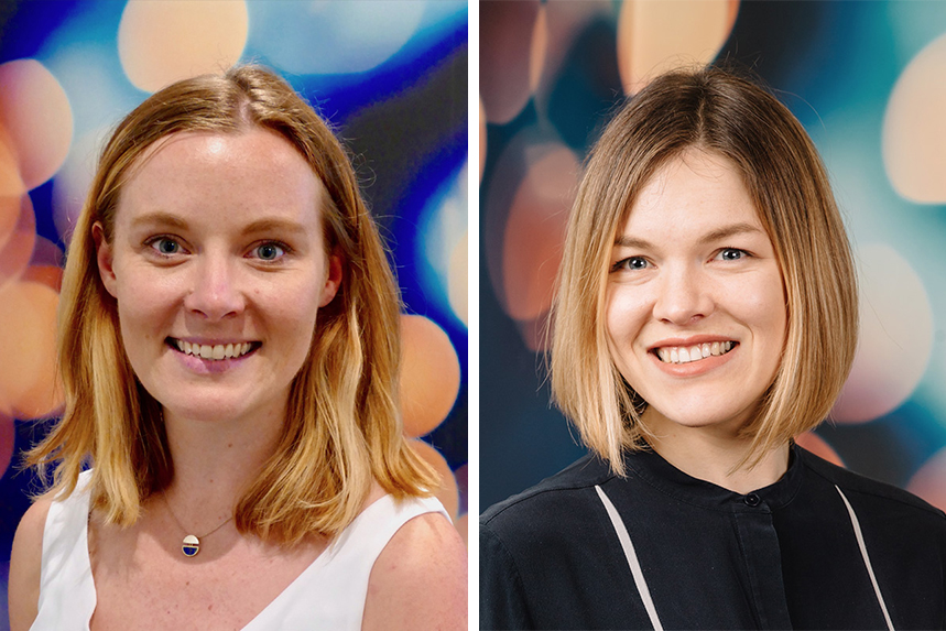 (L-R) New Missive directors Gemma Dunn and Hannah Devoy