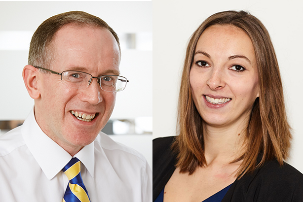 The Public Affairs Board's new co-chairs George McGregor and Emma Petela.