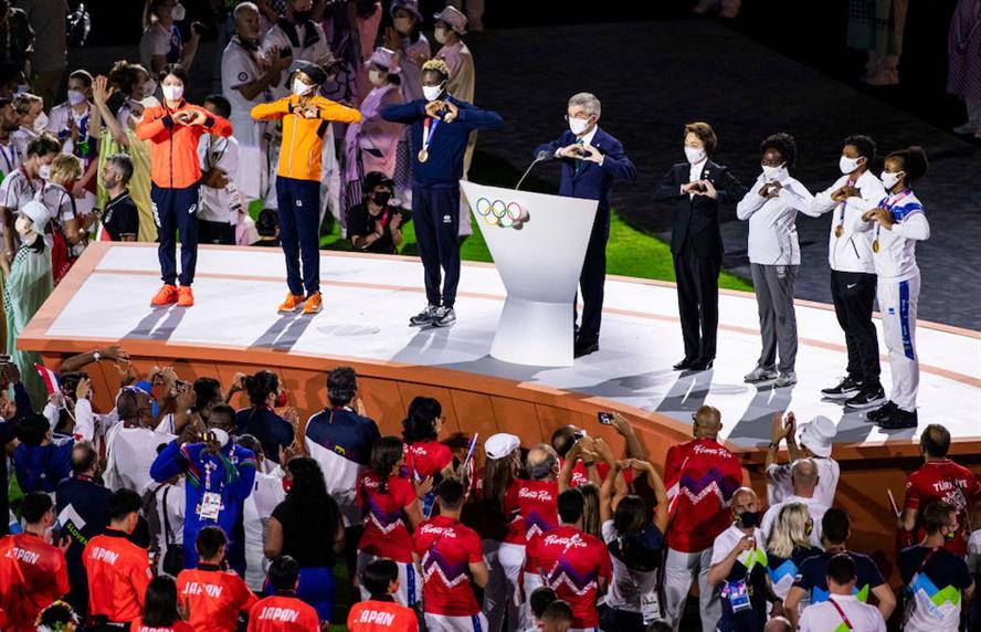Tokyo's closing ceremony was fitting end to a two-week celebration of sporting inspiration. (Pic credit: Getty Images.)