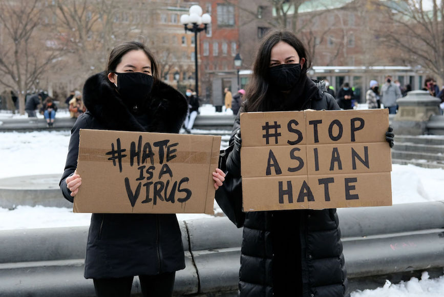 There have been 3,800 incidents of attacks or assaults on Asian-Americans over the past year. (Credit: Getty Images)