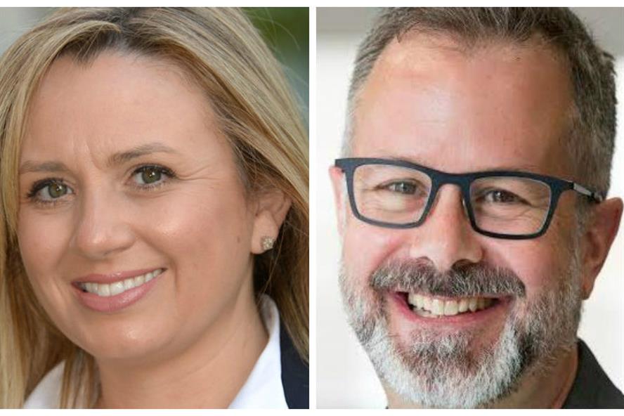 Ambassadors: Nicola Green of O2 and Omnicon Public Relations Group's David Gallagher