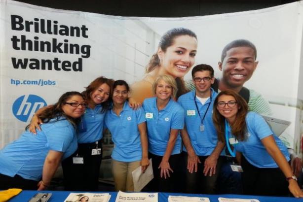HP leads way in insisting its agency partners are genuinely diverse (Image via HP Careers blog)