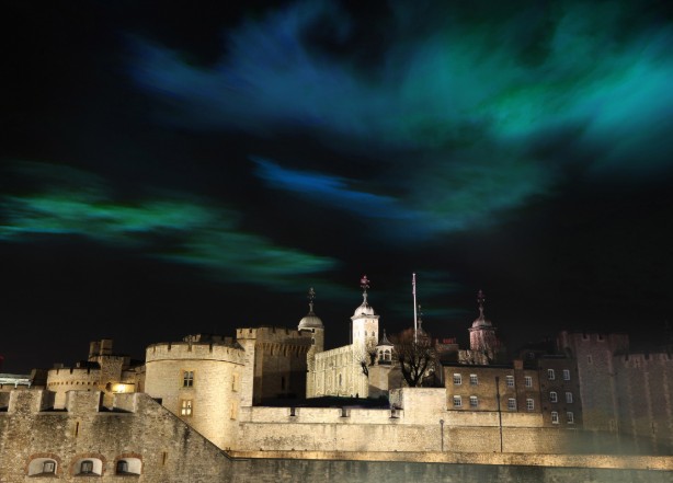 Huawei brings the Northern Lights to the Tower of London