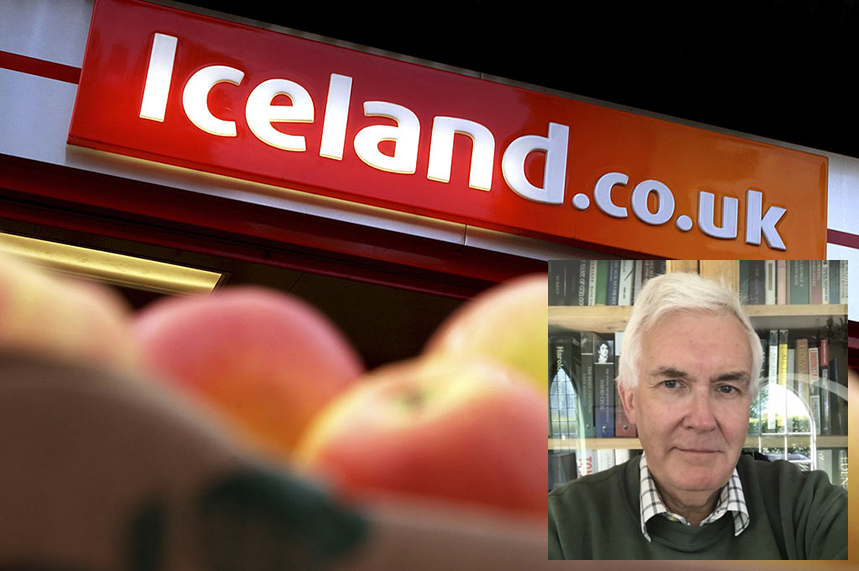 Hann (inset) has been corporate affairs director at Iceland for more than three years (Iceland image: ©GettyImages)