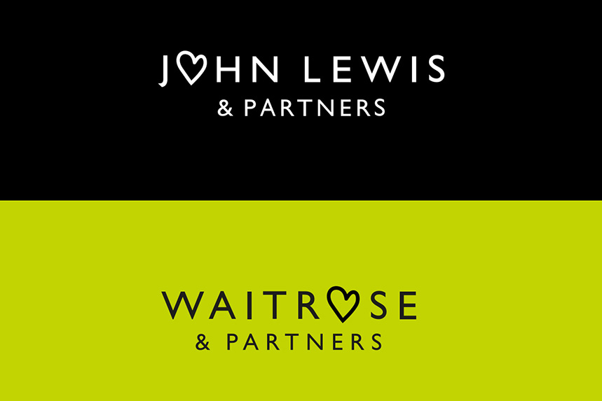 John Lewis Partnership: brands changed logos to include hearts