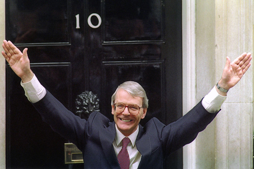 John Major was Prime Minister between 1990 and 1997 (pic credit: Getty)