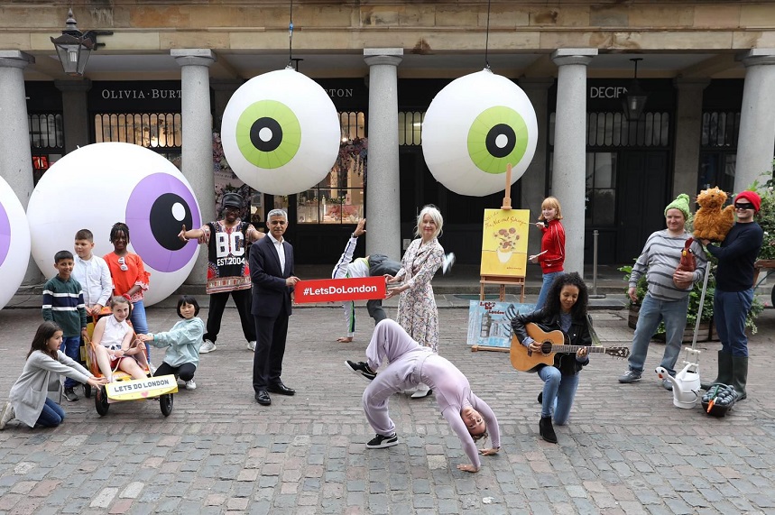 3 Monkeys Zeno is working with London & Partners to promote the capital