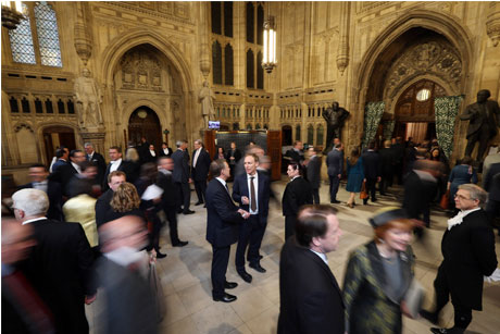 Westminster: The Members’ Lobby (Credit: Getty Images)