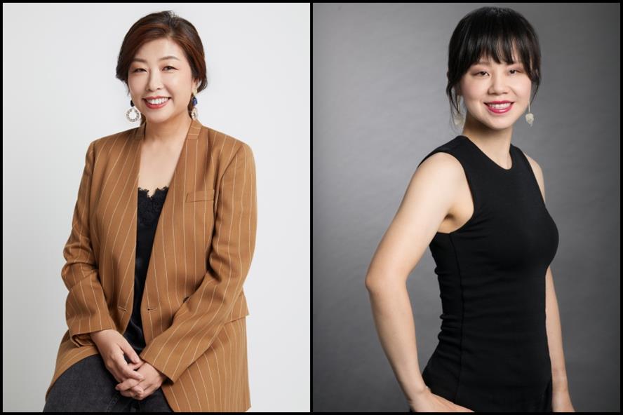 From left: Eddi Yang & Lisa Zhang