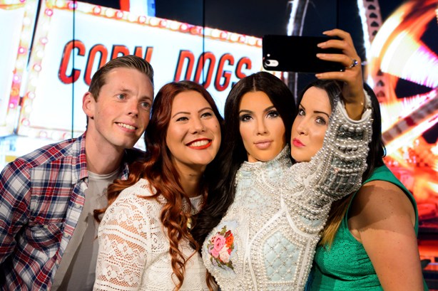 Cheese! Stripe Communications has been hired to represent Madame Tussauds London (pictured)