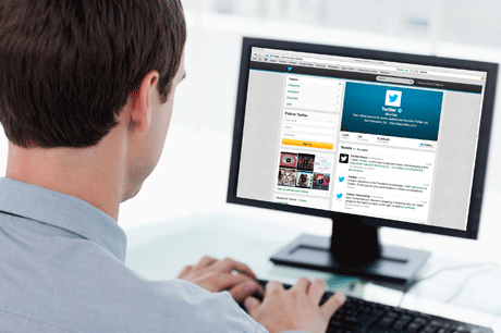 Real-time information: David Holdstock defended council spending on social media (Credit: Getty Images/Wavebreak Media)