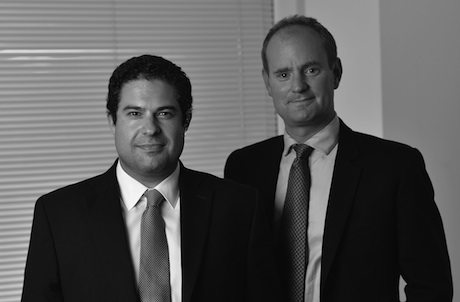 Matt Ridsdale and Jos Simon: joint chief executives