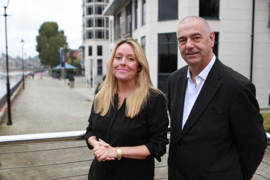(L-R) Media Zoo co-founders, managing director Rachel Pendered and creative director Mark Killick