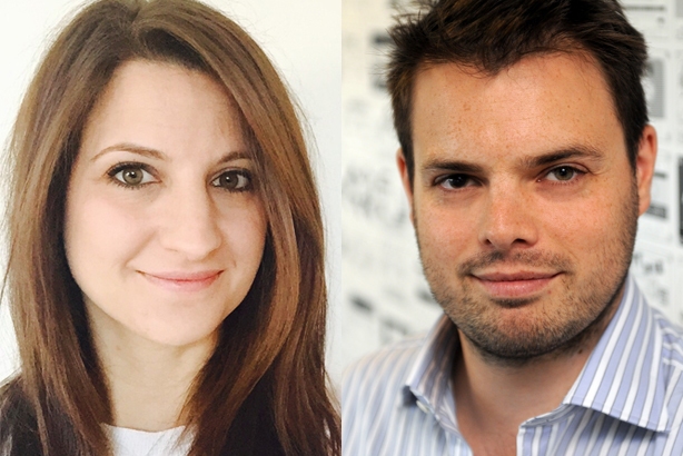 Katie Buckett and Alex Pearmain: The former Brands2Life duo will launch a new agency
