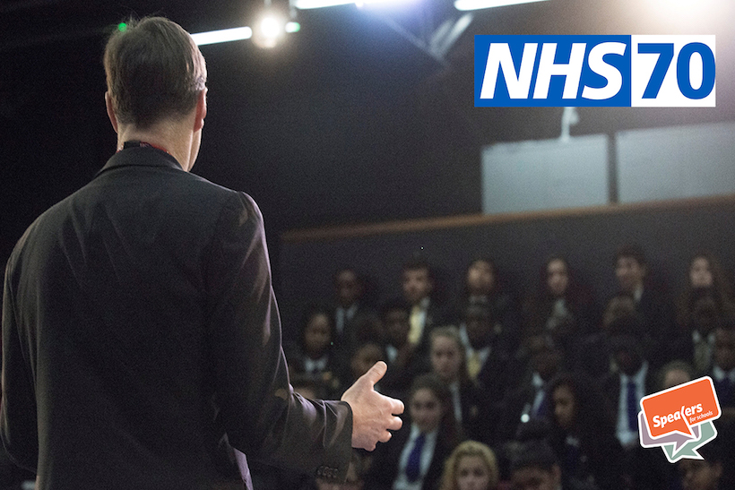 The school speakers programme is designed to inspire the next generation to work in the NHS