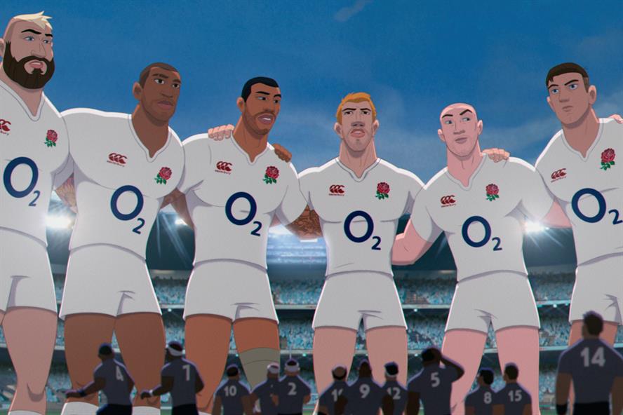 O2: Campaign continues the brand's support for the England rugby team