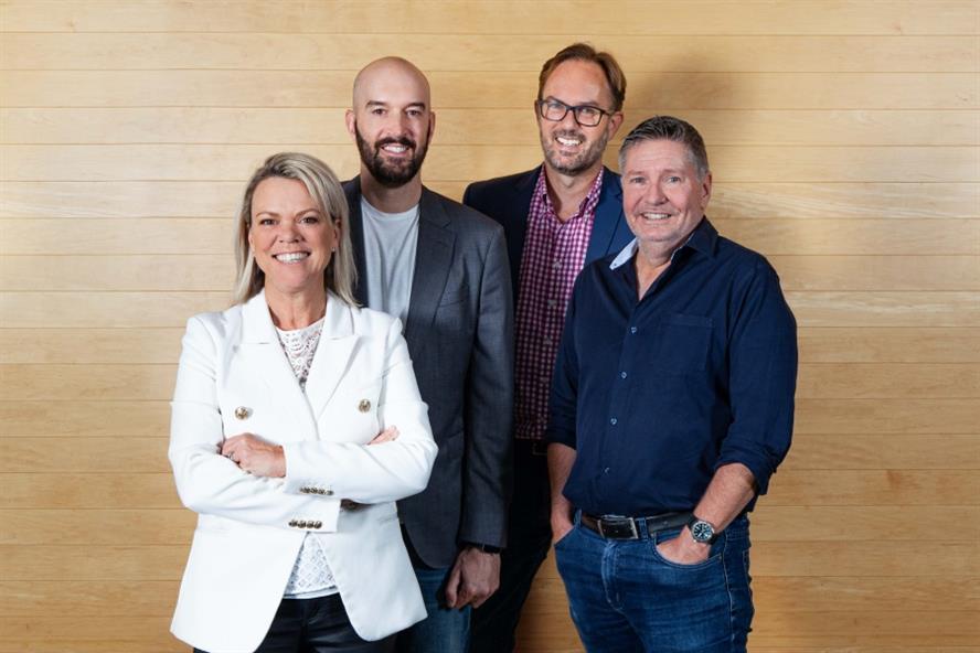 From left: Sally Kissane, Richard Brett, Jason Davey, Dave Sayer
