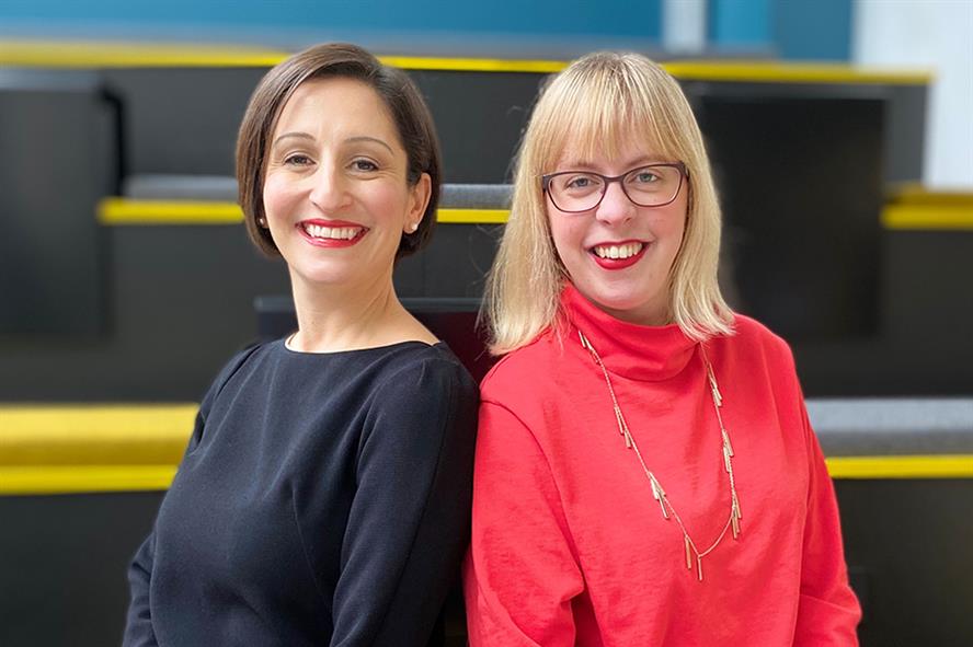 Roudie Shafie (left) has joined Ovid's founder Jenny Ousbey (right) as a director at the agency