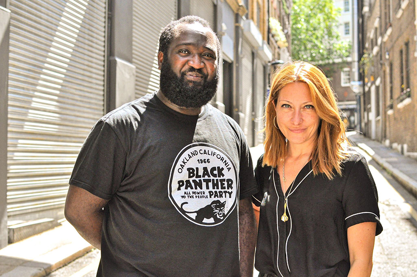 New Manipartners (L-R): Julian Obubo and Helen Kenny