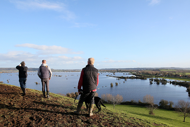 Flooding on the Somerset Levels in February 2014.  Pic credit: Alastair Grant / AP/Press Association Images