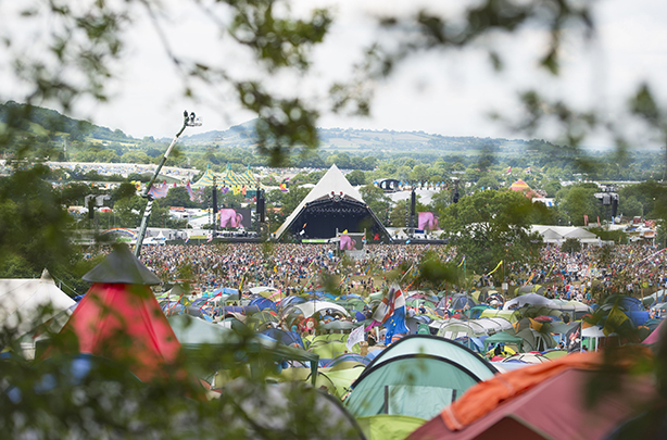 Pyramid Stage at Glastonbury Festival 2014 (credit: Matt Crossick/PA Wire)