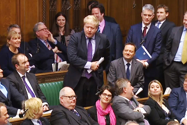 Boris Johnson speaks up over the EU deal. Credit: PA / PA Wire/Press Association Images
