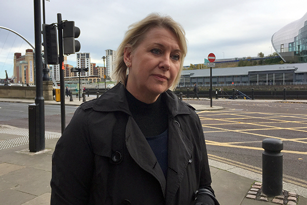 Claire Barber outside Newcastle County Court yesterday (Pic credit: Tom Wilkinson/PA Wire)