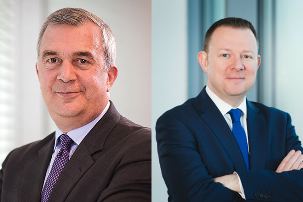 Money men: Goad (l) and Doherty lead the way in banking and financial comms