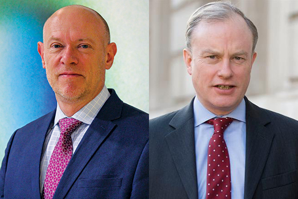 Andy Tighe (l) and Alex Aiken head up the public sector comms top ten