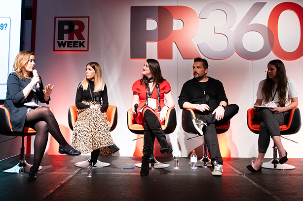PR360 panel on pitching: Allchurch, O'Neill, Mason, Herring and moderator Macdonald
