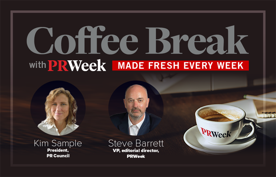 Coffee Break with Kim Sample, president, PR Council