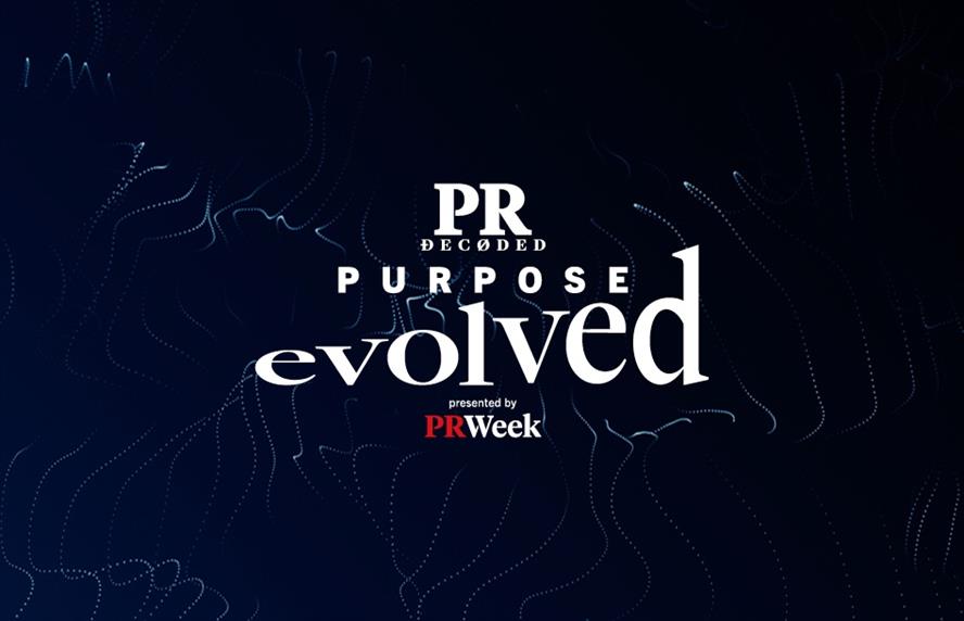 PRWeek Decoded Purpose Evolved logo