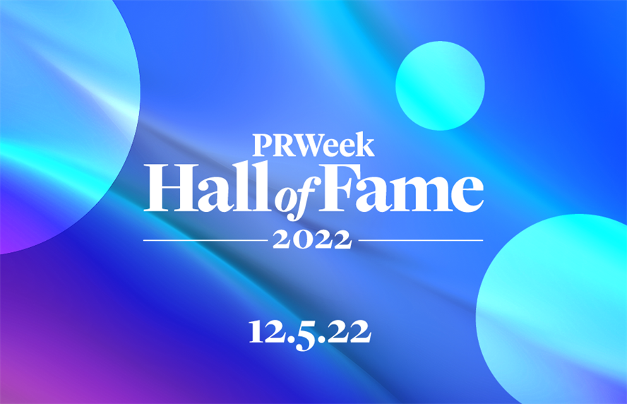 PRWeek Hall of Fame 2022 logo