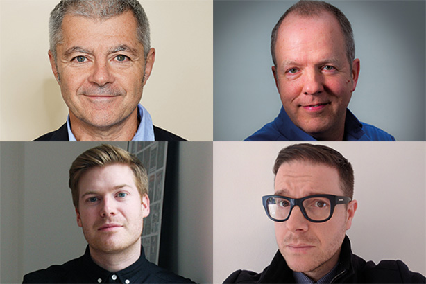 (clockwise) Edwards, Henry, Dawes, Bell (Edwards image © DaveHogan)