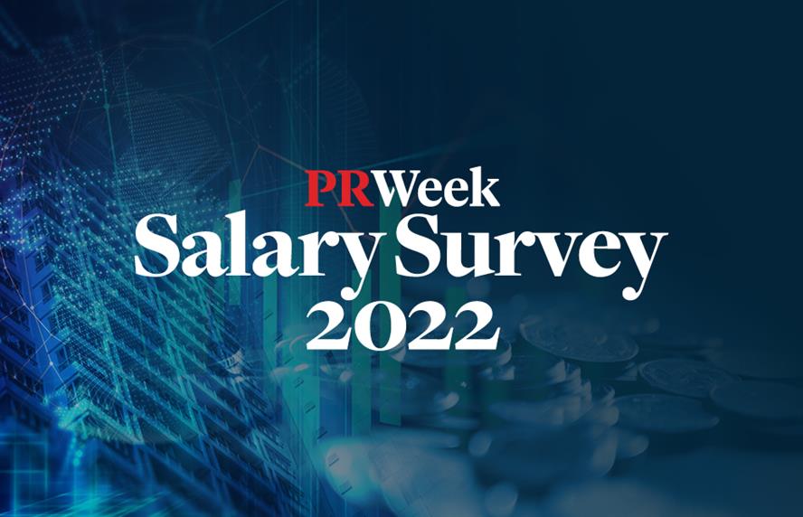 PRWeek Salary Survey 2022 logo