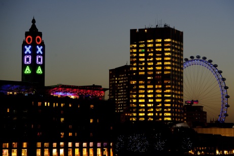 OXO Tower taken over by PlayStation
