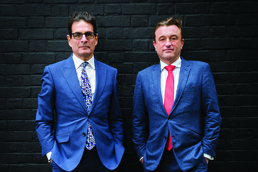 Pagefield Global was co-founded by Mark Gallagher (right) and Stuart Leach in 2017