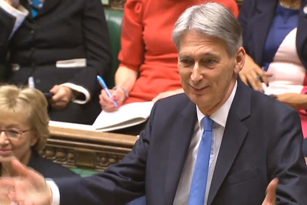 Hammond pulled some gags in his Budget speech but maybe it would be best if he sticks to the numbers