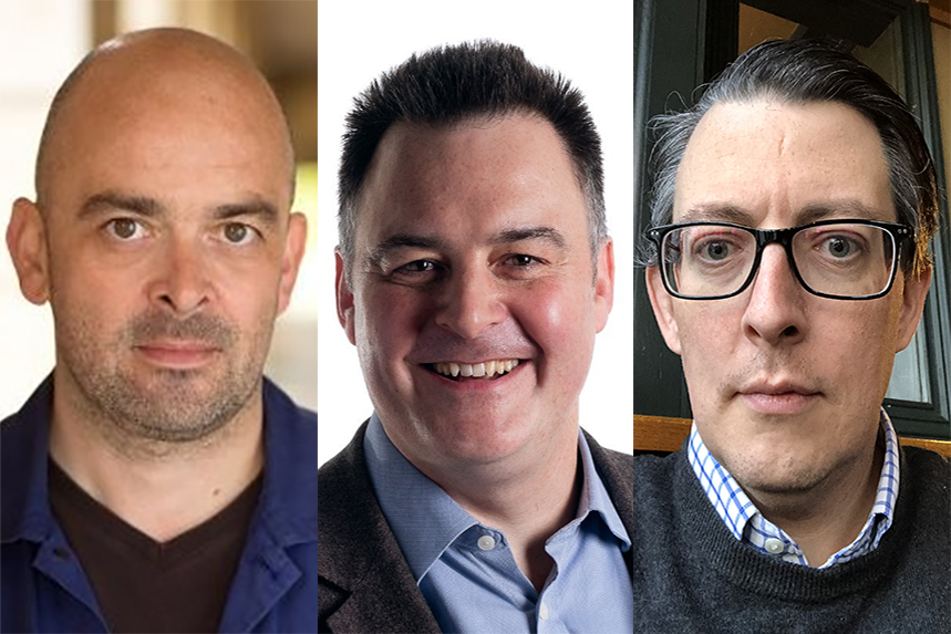 Pivot Point founders (L-R): Mark Heywood, Christian Hunt and Eliot Wilson